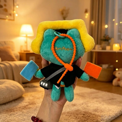 Gmmtv Thailand Star Plush Keychain Pondphuwin Pond Phuwin We Are Fish Upon The Sky Fancon Pendant Fans Birthday Gift