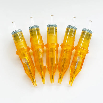 100/50/10 PCS Tattoo Needle Cartridge Tip Replacement 0.35MM RL/RS/RM/M1 For Permanent Makeup MTS Tattoo Machine Kit Eyebrow