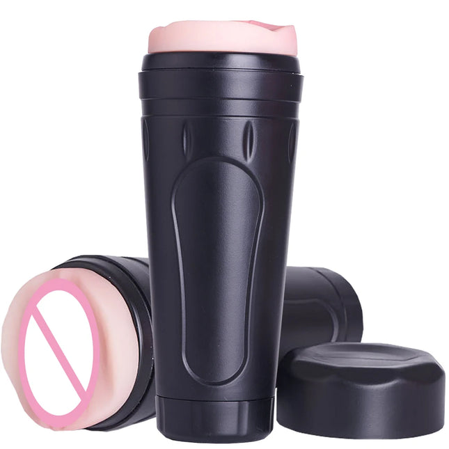 1pc Male Masturbator Artificial Vagina For Men 18 Penis Pump Glans Sucker Real Pussy Sex Toys Erotic Goods Sex Toys
