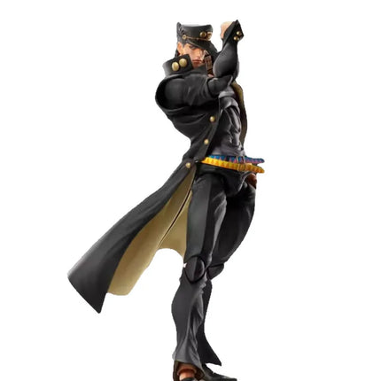 Jotaro Kujo Super Action Statue Jojo Bizarre Adventure Stone Ocean Star Platinum 25 Cm Pvc Collectible Figure For Anime Fans