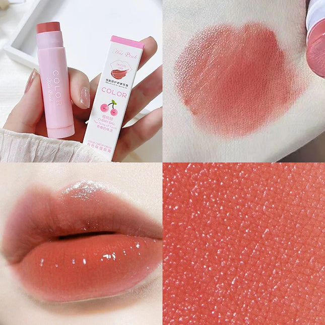 Tinted Lip Balm All-match Lip Balm Natural Ingredients Make-up Lipstick Fade Lip Moisturizing Lip Balm Small Volume Lip Makeup