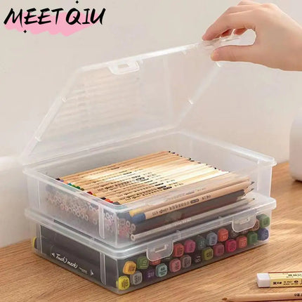 Transparent Storage Box A4-A5 / Boîte Rangement Transparente