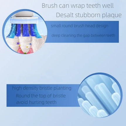 Dupont Bristle Gum Care/Standard Cleaning /Whiten clean/Deep Cleaning Toothbrush Heads For Oral B
