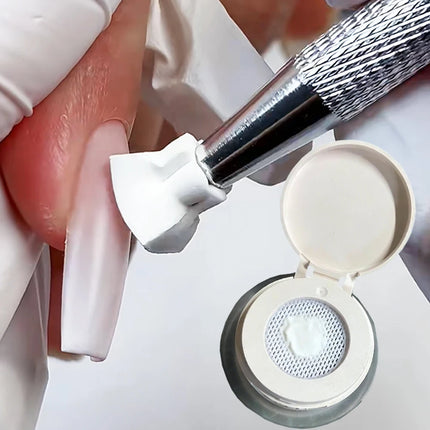 1Jar White Air Cushion Patting Gel Polish Ombre Pat Pat Gel Black Pink Gradient Blush Drawing Liner Soak Off UV LED Nail Varnish