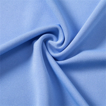 AIOPESON Men's Solid Color Work Polo Shirt Professional Breathable Moisture Wicking Office Casual Daily Wear Office Polo Shirts