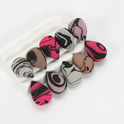 10/20/30/50/100Pcs Mini Makeup Sponge Set, Dual-Use Wet/Dry Beauty & Blenders for All Skin Types