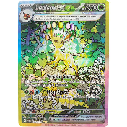 Collection Cards EN Prismatic Evolutions Umbreon Espeon Sylveon DIY Self Made Single Card Classic Game Anime Card Gift Toy