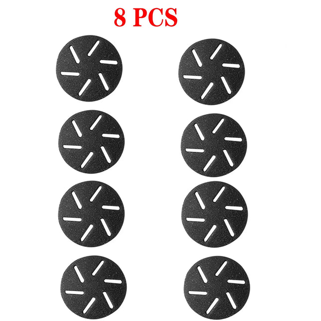 New 8pcs Foot Care Tool Heads Pedicure Hard Dead Skin Callus Remover Refills Replacement Rollers Foot Files Accessories