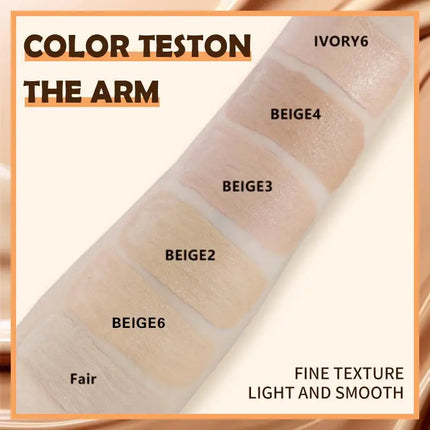 [TE1] BSIMONE Face Liquid Foundation Base Full Coverage Oil-Control Long Wear Smooth Lightweight Natural Cover Waterproof Matte
