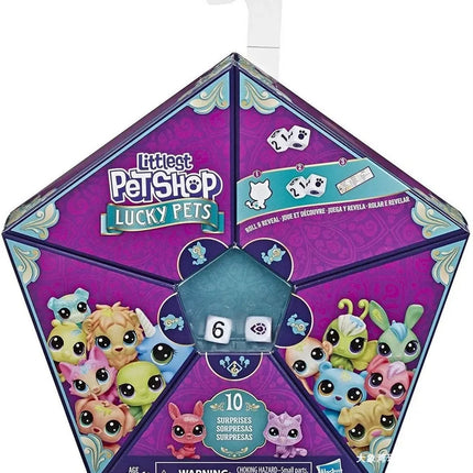 Hasbro Littlest Pet Shop LPS Blind Box Toy Cute Big Eyes Cat Dog Rabbit Model Pendant Animal Doll Mystery Box Toy Children Gift