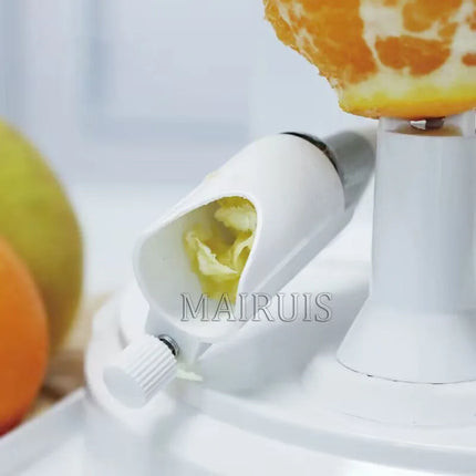 Small Tabletop Automatic Mangoes Apples, Pears, Lemons Electric Stainless Fruit Peeler Machine