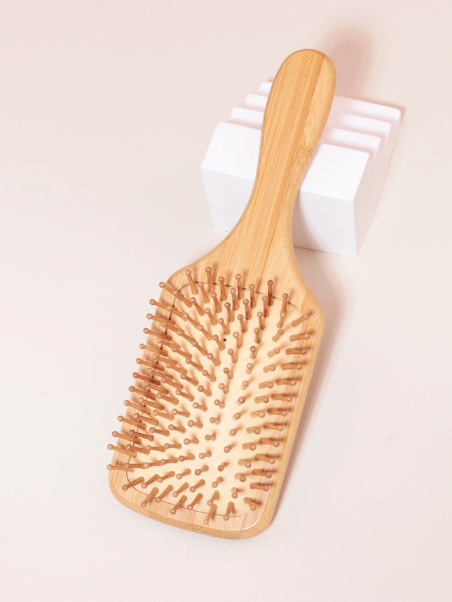 1pc Natural Wooden Hair Comb Hair Loss Scalp Massage Hair Brush Hair Care Healthy Bamboo Special for Real Hair Wigs
