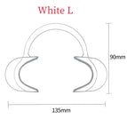 1Pc White L / China Mainland