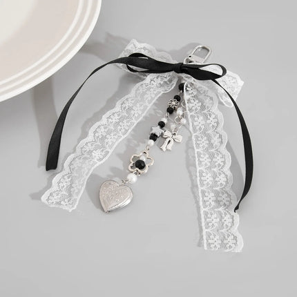 Y2K Phone Charm Bow Heart Star Keychain Pendant Kawaii Key Chain Bag Phone Chain Cute Accessory For Girls Women Jewelry