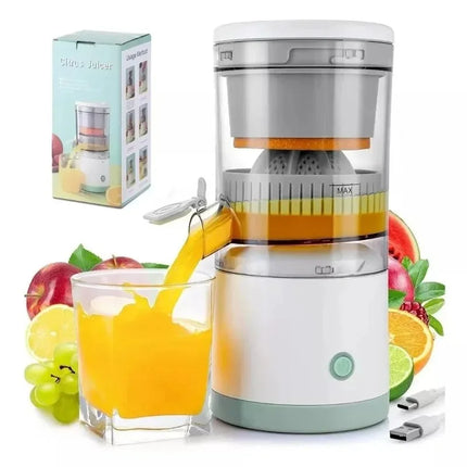 Portable Electric Juicer USB Rechargeable Wireless Mini Fruit Blender Automatic Juice Squeezer for Home Travel Office