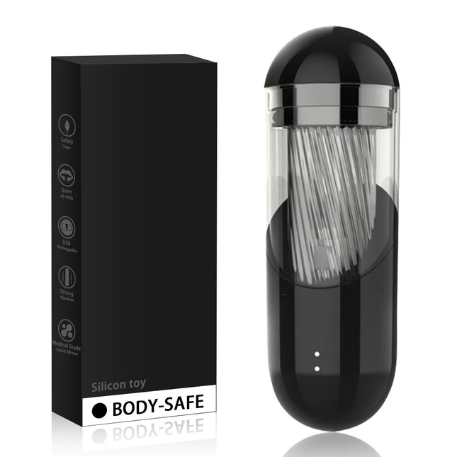 3 IN 1 Automatic Telescopic Male Masturbator Cup Powerful 9 Sucking Thrusting Rotation Modes Masturbation Adult Sex Toy for Men