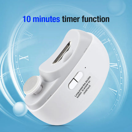 Electric Nail Clippers Automatic Anicure Trimmer With Light Adult Baby Fingernail Toe Scissors Pedicure Polishing Nails Cutter