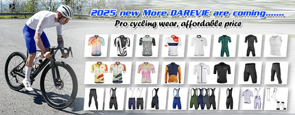 DAREVIE Men's Cycling Bretelle Seamless 2.0 PRO Level Men Women Cycling Shorts Men's Cycling Bib Shorts Men's Cycling Shorts