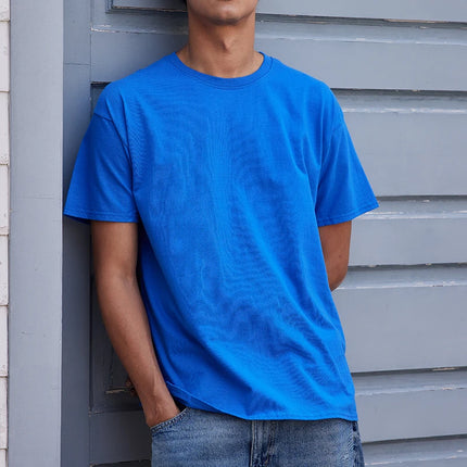 XS-6XL 100 Cotton T shirt Men,Short Sleeve Summer Top,Casual Solid TShirt,Plain Fashion Tees Women,Quality Basic Unisex Clothes
