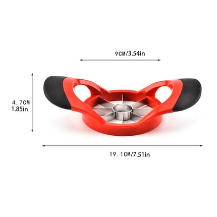 Stainless Steel Apple Slicer & Corer, Super Sharp Apple Cutter Peeler, Multifunctional Kitchen Tool for Fruit Cutting