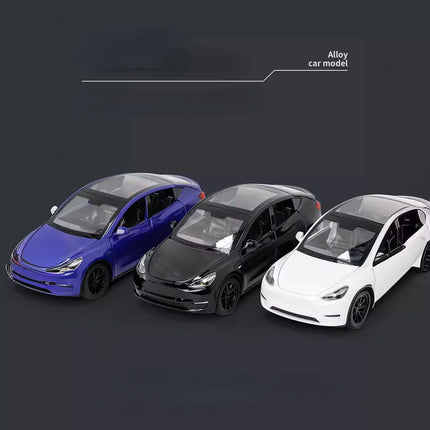1:32 Model Y Alloy Car Model Diecast Metal Car Model Simulation Sound and Light Collection Childrens Toys Gift A963