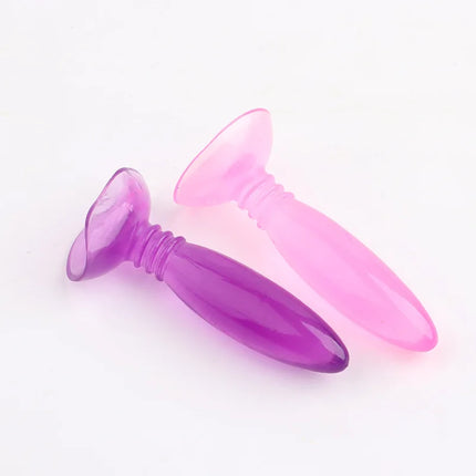 Mini Anal Plug Jelly Toys Real Skin Feeling Adult Sex Toys Sex Products Butt Plug for Beginner Erotic Toys