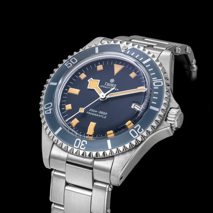 Thorn T023 V2 40mm Men Diving Watch PT5000 Automatic Movement Mechanical Vintage Watches 200m Water Resistance Sapphire