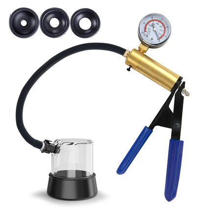 New Short Penis Pump Cup Electric Men's Suction Glans Sucker Massager Anal Sex Machine Manual Adult Toys Sex Toys for Men 18+