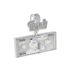 Platinum Plated / Only Charm No Chain
