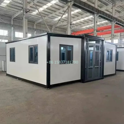 Foldable Container House 3 Bedroom 20ft Modular Container House Casas Prefabricadas Mobile Tiny Home Expandable Container House