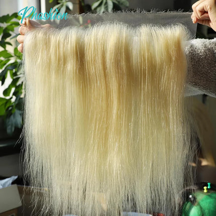 Phashion 13x6 13x4 Real Hd Lace Frontal 7x7 6x6 5x5 4x4 2x6 Blonde Swiss Closure 613 Body Wave Kinky Straight 100Remy Human Hair
