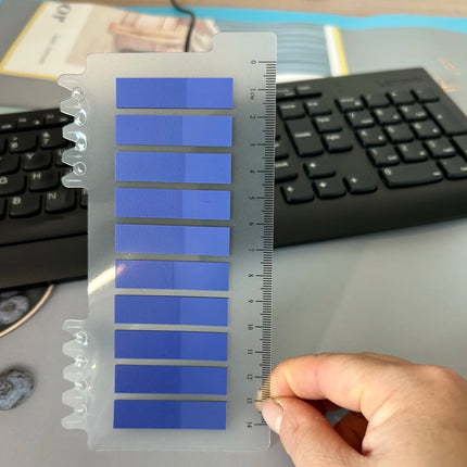 200-3200PCS Clear Sticky Notes Self-Adhesive Colorful Memo Pads for Office School Book Annotation Index Tabs Stationery