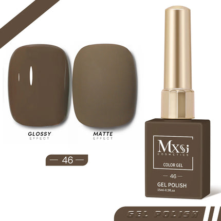 Mxsi Nails Polish 60 Colors Semi Permanent Nail Polish 15ml UV Lamp Nail Polish Hybrid Nail Art Salon Varnish Not Set