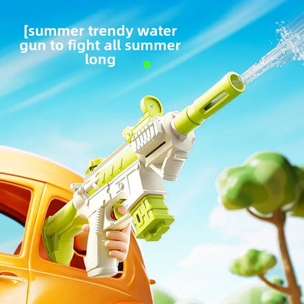 Summer Water Gun M416 Manual Pistol High-pressure Automatic Shooting Water Gun Beach Toy for Kid Children Boys Girls