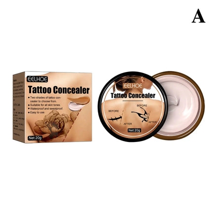 20g Tattoo Concealer Waterproof Lasting Tattoo Cover Cream Body Makeup Cosmetics Tattoo Cover Tool Body Foundation Makeup