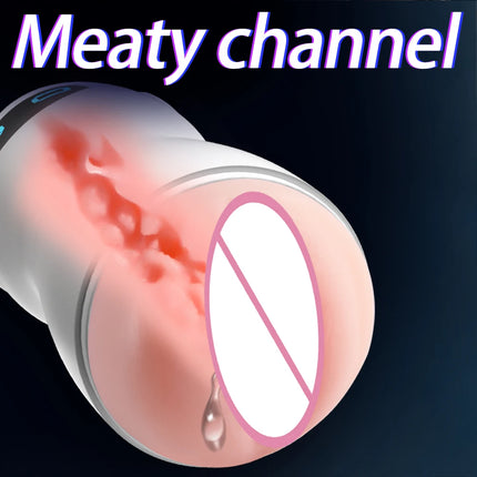 Male Masturbator Cup Soft Pussy Sex Toy Realistic Vagina for Men Silicone Pocket Pussy Mens Masturbation Sex Men Adult Products