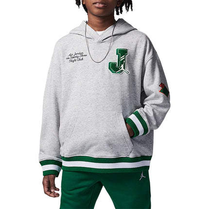 Nike genuine Jordan children's loose and fashionable hooded sweatshirt IB8387-022