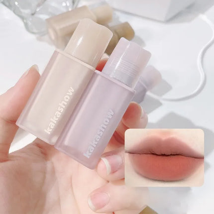 Matte Lip Glaze Nude Lipstick Matte Velvet Durable Gloss Velvet Liquid Lipstick Strong Makeup Red Waterproof Sexy