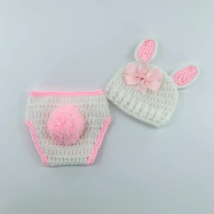 0-3M Baby Shooting Clothes Rabbit Style Photography Props Newborn Baby Photography Clothing Newborn Babies Accessories