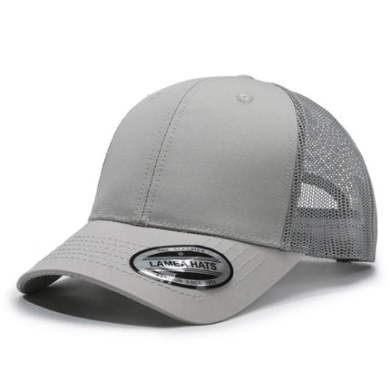 Custom Logo Solid Color Baseball Cap Men And Women Richarson 112 Mesh Fitted Fashion Trucker Hat Hip Hop Curved Brim Snapback