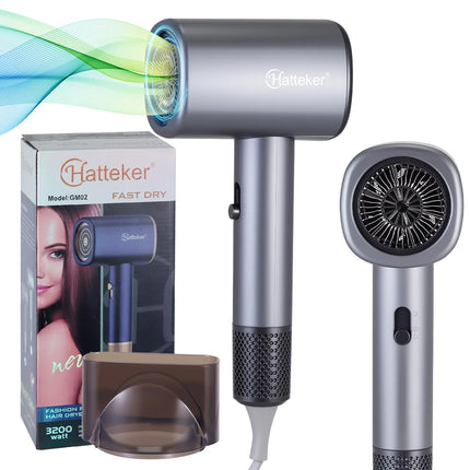 6-Level Professional Hair Dryer Salon Industrial Grade Quick Drying High Temperature Hair Styling Tool Barbecue for Home