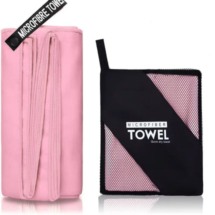 Quick-Drying Bath Towel Microfiber Bathroom Towel With Portable Bag Highly Absorbent & Fast Drying for the Body After Bathing