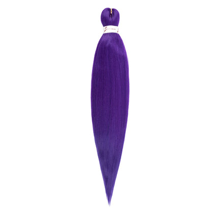 Pre-stretched Synthetic Braiding Hair Ombre Professional Easy  Hot Water Setting Soft  Crochet Braid Hair  Extensions