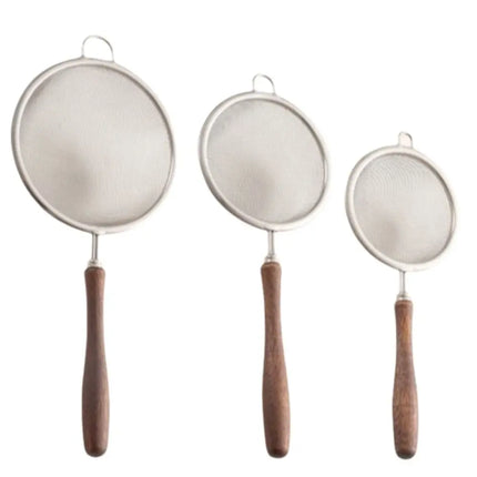 New Stainless Steel Matcha Sifter Very Fine Mesh Rust-Proof Tea Strainer Easy to Clean Small Food Sifters for Kitchen