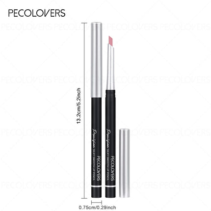 1PC Long-Lasting Waterproof Lip Liner Pen - Sweatproof Formula, Ideal for Crafting Delicate Makeup Looks