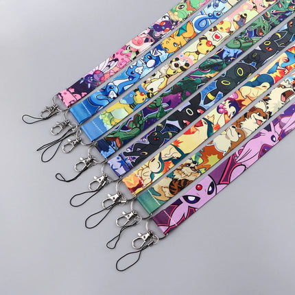 Cute Anime Credential Holder Cool Game Elf Lanyards for Key Neck Strap For Card Badge Gym Keyring Accessories Gifts for Friends