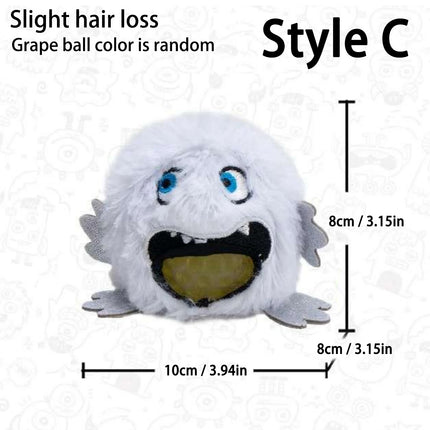 Plush Pinch Toy Creative Stress Relief Toy Grape Ball Pinch Unique Gift