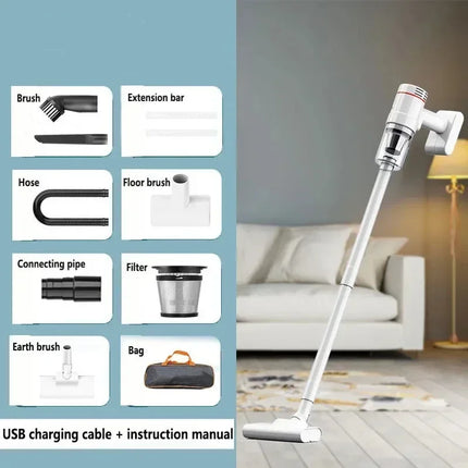 95000Pa Wireless Handheld Vacuum Cleaner Car Use Large Suction and Cordless Portable Cleaning Robot Home Vacuum Cleaner