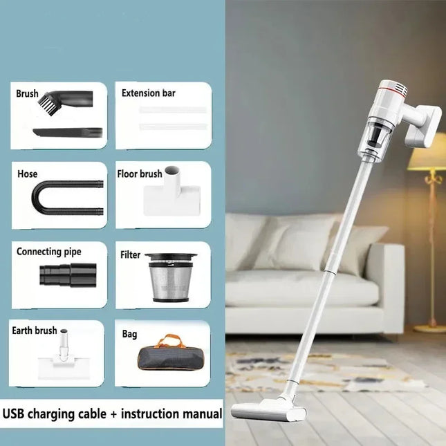 95000Pa Wireless Handheld Vacuum Cleaner Car Use Large Suction and Cordless Portable Cleaning Robot Home Vacuum Cleaner