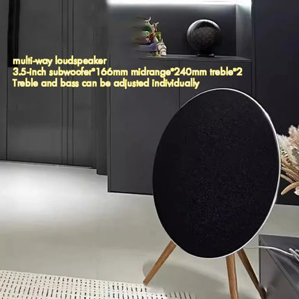 High-Power Flying Saucer All-In-One Bluetooth Speaker 360° Surround Sound Home Wireless Outdoor Portable Sound System